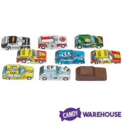 Madelaine Foiled Milk Chocolate Mini Cars: 100-Piece Display 8 Madelaine Foiled Milk Chocolate Mini Cars: 100-Piece Display -Candy Shop madelaine foiled milk chocolate mini cars 100 piece display candy warehouse 3