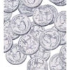 Madelaine Silver State Quarters Foiled Milk Chocolate Coins: 5LB Bag
