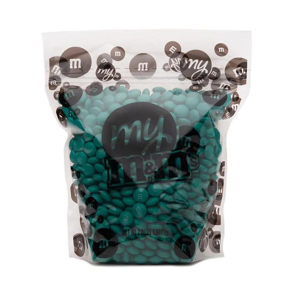 M&M's Milk Chocolate Candy - Teal: 2LB Bag 1 M&M's Milk Chocolate Candy - Teal: 2LB Bag