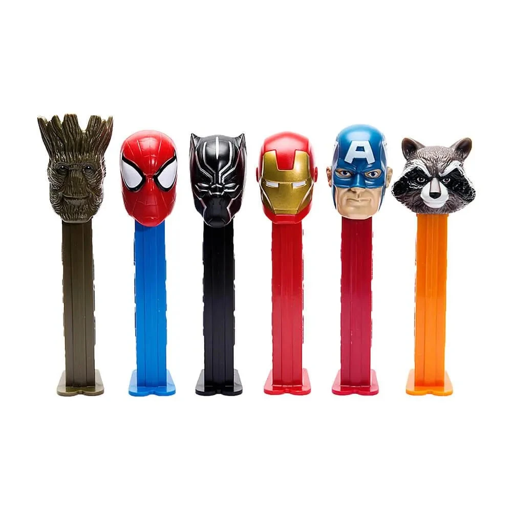 Marvel Avengers PEZ Candy Packs: 12-Piece Display 1 Marvel Avengers PEZ Candy Packs: 12-Piece Display