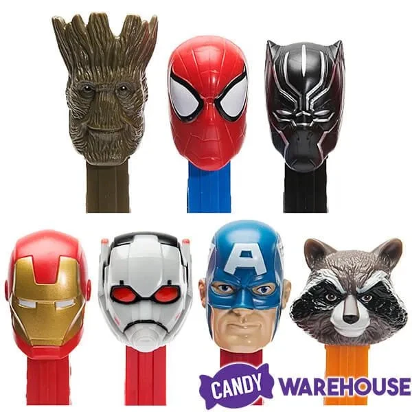 Marvel Avengers PEZ Candy Packs: 12-Piece Display 3 Marvel Avengers PEZ Candy Packs: 12-Piece Display - Image 3