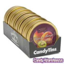 McKeever & Danlee Bon Bons Candy Tins - Mango & Kiwi: 6-Piece Box -Candy Shop mckeever and danlee bon bons candy tins mango and kiwi 6 piece box candy warehouse 3