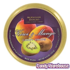 McKeever & Danlee Bon Bons Candy Tins - Mango & Kiwi: 6-Piece Box -Candy Shop mckeever and danlee bon bons candy tins mango and kiwi 6 piece box candy warehouse 4