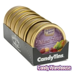 McKeever & Danlee Bon Bons Candy Tins - Mixed Fruit: 6-Piece Box -Candy Shop mckeever and danlee bon bons candy tins mixed fruit 6 piece box candy warehouse 3