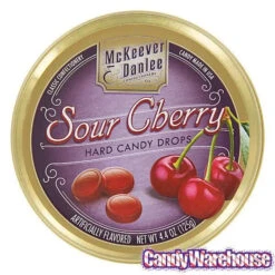 McKeever & Danlee Bon Bons Candy Tins - Sour Cherry: 6-Piece Box -Candy Shop mckeever and danlee bon bons candy tins sour cherry 6 piece box candy warehouse 4