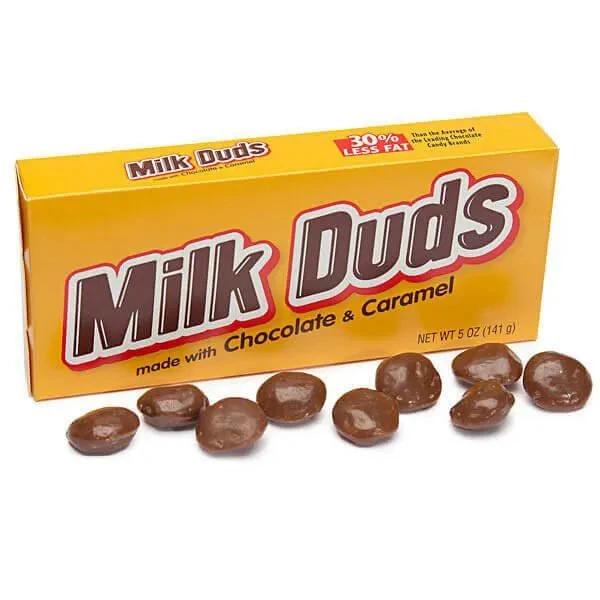Milk Duds Candy 5-Ounce Packs: 12-Piece Box 1 Milk Duds Candy 5-Ounce Packs: 12-Piece Box