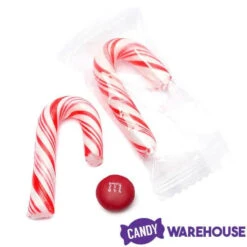 Mini Candy Canes - Red And White: 100-Piece Tub 12 Mini Candy Canes - Red And White: 100-Piece Tub -Candy Shop mini candy canes red and white 100 piece tub candy warehouse 6