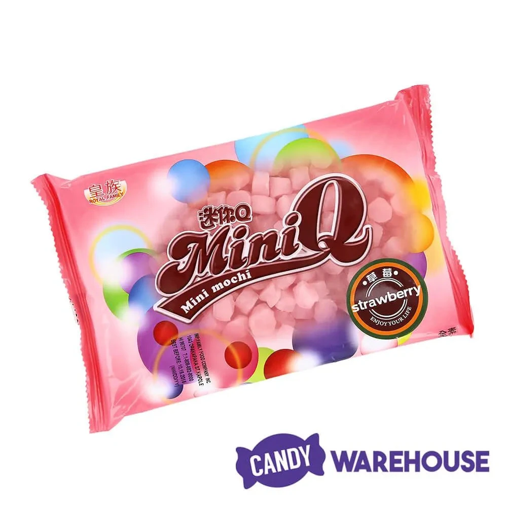 Mini Mochi Candy - Strawberry: 10.6-Ounce Bag 3 Mini Mochi Candy - Strawberry: 10.6-Ounce Bag - Image 3