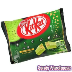 Nestle Kit Kat Snack Size Packs - Green Tea: 12-Piece Bag 5 Nestle Kit Kat Snack Size Packs - Green Tea: 12-Piece Bag -Candy Shop nestle kit kat snack size packs green tea 12 piece bag candy warehouse 3