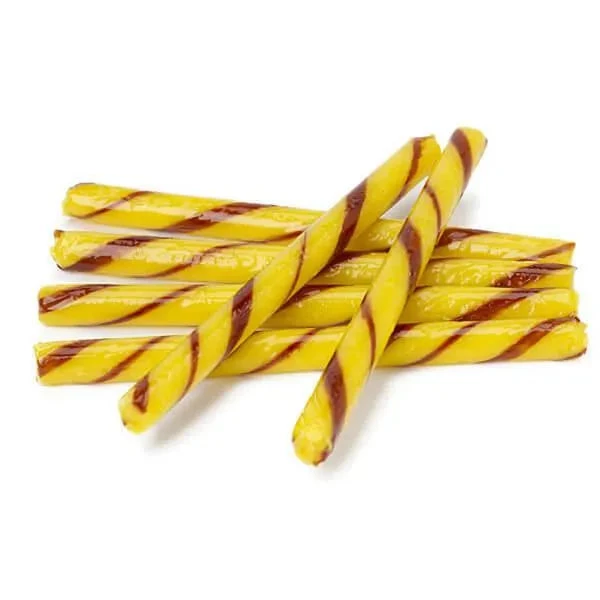 Old Fashioned Hard Candy Sticks - Banana: 80-Piece Box 1 Old Fashioned Hard Candy Sticks - Banana: 80-Piece Box