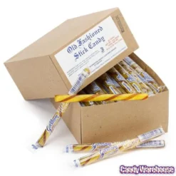 Old Fashioned Hard Candy Sticks - Butterscotch: 80-Piece Box -Candy Shop old fashioned hard candy sticks butterscotch 80 piece box candy warehouse 4 ddcc8d64 0571 407d 9d54 6b5535e1cb5d