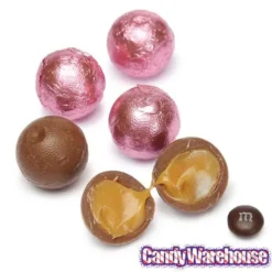 Palmer Foiled Caramel Filled Chocolate Candy Balls - Pink: 5LB Bag 6 Palmer Foiled Caramel Filled Chocolate Candy Balls - Pink: 5LB Bag -Candy Shop palmer foiled caramel filled chocolate candy balls pink 5lb bag candy warehouse 3 b24f4641 39e7 4bec 9043 65272d384b17