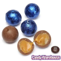 Palmer Foiled Caramel Filled Chocolate Candy Balls - Royal Blue: 5LB Bag 6 Palmer Foiled Caramel Filled Chocolate Candy Balls - Royal Blue: 5LB Bag -Candy Shop palmer foiled caramel filled chocolate candy balls royal blue 5lb bag candy warehouse 3