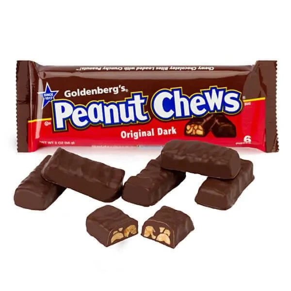 Peanut Chews Candy 2-Ounce Packs - Dark Chocolate: 24-Piece Display 1 Peanut Chews Candy 2-Ounce Packs - Dark Chocolate: 24-Piece Display