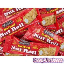 Pearson's Salted Nut Roll Candy Bars: 24-Piece Box -Candy Shop pearson s salted nut roll candy bars 24 piece box candy warehouse 5