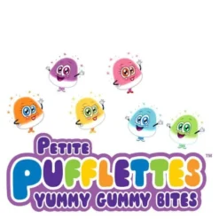 Petite Pufflettes Gummy Bites - Assorted: 16-Ounce Bag -Candy Shop petite pufflettes gummy bites assorted 16 ounce bag candy warehouse 4