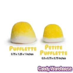 Petite Pufflettes Gummy Bites - Lemon: 16-Ounce Bag 9 Petite Pufflettes Gummy Bites - Lemon: 16-Ounce Bag -Candy Shop petite pufflettes gummy bites lemon 16 ounce bag candy warehouse 4