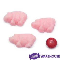 Pink Gummy Piglets: 1KG Bag 9 Pink Gummy Piglets: 1KG Bag -Candy Shop pink gummy piglets 1kg bag candy warehouse 4