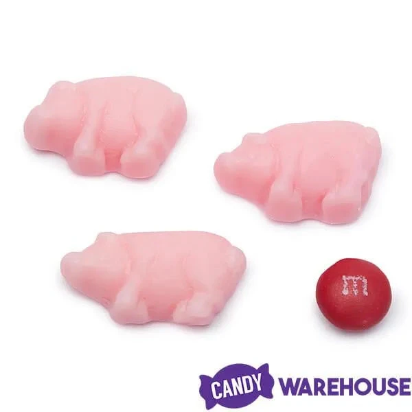 Pink Gummy Piglets: 1KG Bag 4 Pink Gummy Piglets: 1KG Bag - Image 4