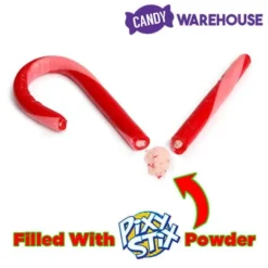 Pixy Stix Candy Canes: 9-Piece Box -Candy Shop pixy stix candy canes 9 piece box candy warehouse 4