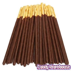 Pocky - Chocolate Cream Covered Biscuit Sticks Packs: 10-Piece Box -Candy Shop pocky chocolate cream covered biscuit sticks packs 10 piece box candy warehouse 3