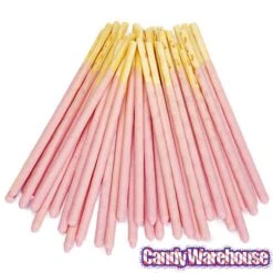 Pocky - Strawberry Cream Covered Biscuit Sticks Packs: 10-Piece Box -Candy Shop pocky strawberry cream covered biscuit sticks packs 10 piece box candy warehouse 3