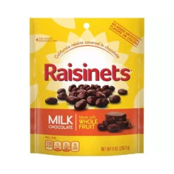 Raisinets Milk Chocolate Raisins Candy: 8-Ounce Bag -Candy Shop raisinets milk chocolate raisins candy 8 ounce bag candy warehouse 5 c3d150a8 1e05 4d00 874a b060f37331b4