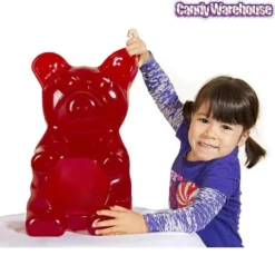 Red 26-Pound Party Gummy Bear 7 Red 26-Pound Party Gummy Bear -Candy Shop red 26 pound party gummy bear candy warehouse 4