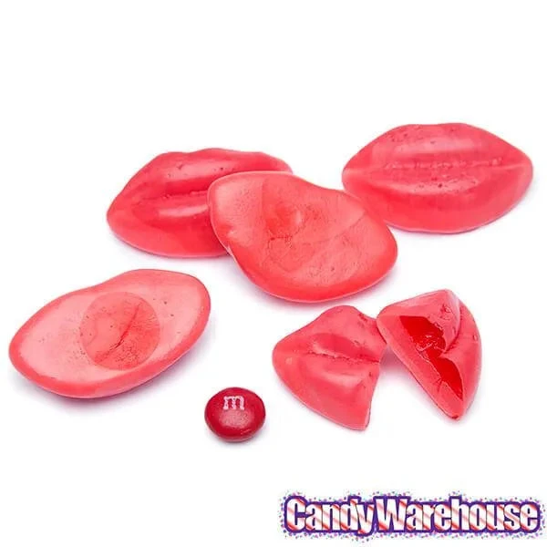 Red Gummy Lips Candy: 1KG Bag 3 Red Gummy Lips Candy: 1KG Bag - Image 3