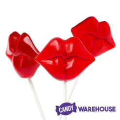 Red Hot Lips Lollipops: 12-Piece Bag -Candy Shop red hot lips lollipops 12 piece bag candy warehouse 3 7543b8f4 fd70 4369 a086 5240c55d8f9c