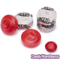 Reed's Hard Candy Rolls - Cinnamon: 24-Piece Box -Candy Shop reed s hard candy rolls cinnamon 24 piece box candy warehouse 3