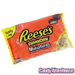 Reese's Crunchy Peanut Butter Cups Miniatures: 18-Ounce Bag -Candy Shop reese s crunchy peanut butter cups miniatures 18 ounce bag candy warehouse 6 0e16eba6 be04 41cd 90e0 6b7c84c86f84