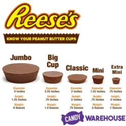 Reese's Dark Chocolate Peanut Butter Cups Miniatures: 10.2-Ounce Bag -Candy Shop reese s dark chocolate peanut butter cups miniatures 10 2 ounce bag candy warehouse 3