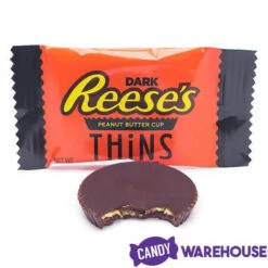 Reese's Thins Dark Chocolate Peanut Butter Cups Candy: 7.37-Ounce Bag 11 Reese's Thins Dark Chocolate Peanut Butter Cups Candy: 7.37-Ounce Bag -Candy Shop reese s thins dark chocolate peanut butter cups candy 7 37 ounce bag candy warehouse 6