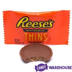 Reese's Thins Milk Chocolate Peanut Butter Cups Candy: 7.37-Ounce Bag -Candy Shop reese s thins milk chocolate peanut butter cups candy 7 37 ounce bag candy warehouse 4