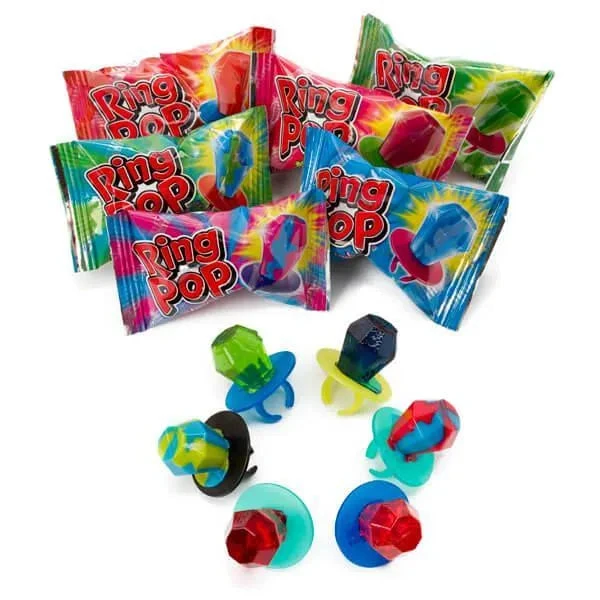 Ring Pop Assorted Candy: 44-Piece Tub 1 Ring Pop Assorted Candy: 44-Piece Tub