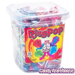 Ring Pop Assorted Candy: 44-Piece Tub 6 Ring Pop Assorted Candy: 44-Piece Tub -Candy Shop ring pop assorted candy 44 piece tub candy warehouse 3