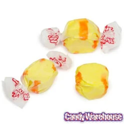 Salt Water Taffy - Banana: 2.5LB Bag -Candy Shop salt water taffy banana 2 5lb bag candy warehouse 4