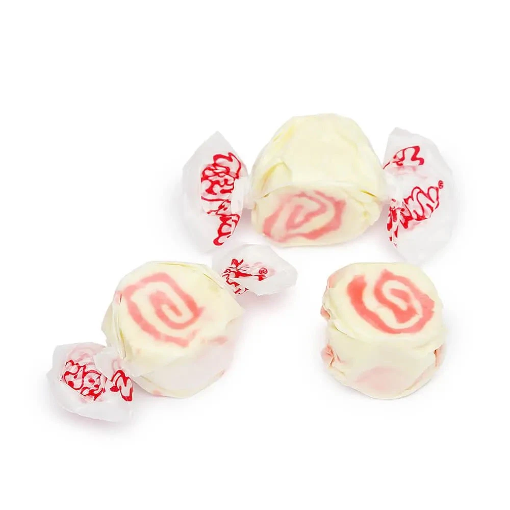 Salt Water Taffy - Strawberry Cheesecake: 2.5LB Bag 1 Salt Water Taffy - Strawberry Cheesecake: 2.5LB Bag