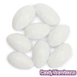 Sconza Jordan Almonds - White: 5LB Bag -Candy Shop sconza jordan almonds white 5lb bag candy warehouse 4