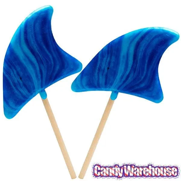 Shark Fin Lollipops: 16-Piece Box 2 Shark Fin Lollipops: 16-Piece Box - Image 2