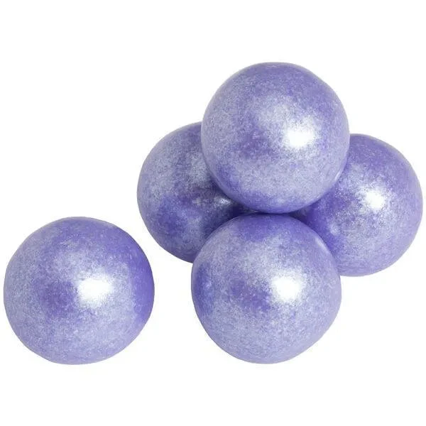 Shimmer Pearl Lavender Purple 1-Inch Gumballs: 2LB Bag 1 Shimmer Pearl Lavender Purple 1-Inch Gumballs: 2LB Bag