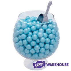 Shimmer Pearl Powder Blue 1-Inch Gumballs: 2LB Bag 6 Shimmer Pearl Powder Blue 1-Inch Gumballs: 2LB Bag -Candy Shop shimmer pearl powder blue 1 inch gumballs 2lb bag candy warehouse 3