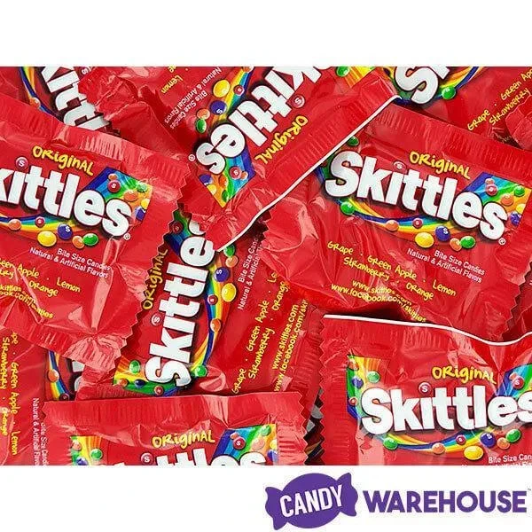 Skittles Candy Fun Size Packs - Original: 20-Piece Bag 6 Skittles Candy Fun Size Packs - Original: 20-Piece Bag - Image 6