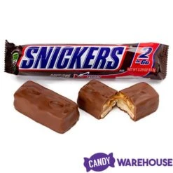 Snickers 2 To Go King Size Candy Bars: 24-Piece Box -Candy Shop snickers 2 to go king size candy bars 24 piece box candy warehouse 3