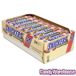 Snickers Almond King Size Candy Bars: 24-Piece Box -Candy Shop snickers almond king size candy bars 24 piece box candy warehouse 3