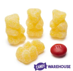 Sour Pina Colada Gummy Bears Candy: 3KG Bag -Candy Shop sour pina colada gummy bears candy 3kg bag candy warehouse 3