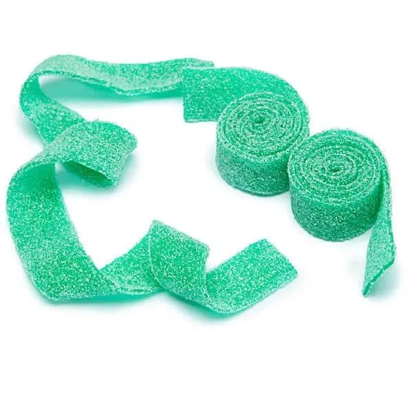 Sour Power Belts Candy - Green Apple: 3KG Bag 1 Sour Power Belts Candy - Green Apple: 3KG Bag