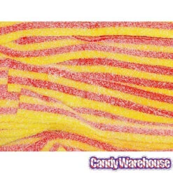 Sour Power Belts Candy - Strawberry-Banana: 3KG Bag -Candy Shop sour power belts candy strawberry banana 3kg bag candy warehouse 3