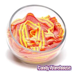 Sour Power Belts Candy - Strawberry-Banana: 3KG Bag -Candy Shop sour power belts candy strawberry banana 3kg bag candy warehouse 4